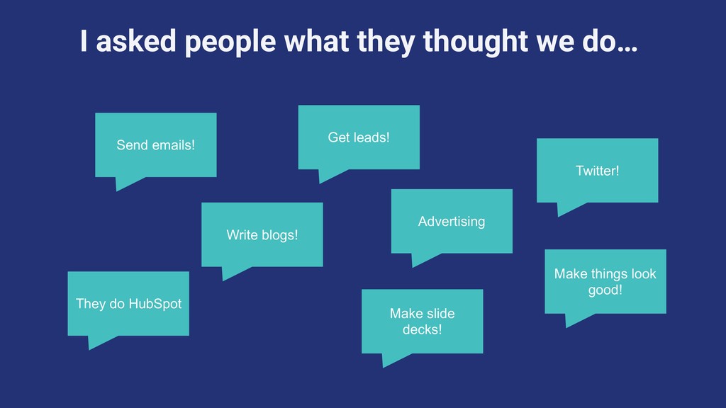 Unicorns, Ice Cream and Puking Rainbows: Driving Growth from Startup to Scale - slide 23