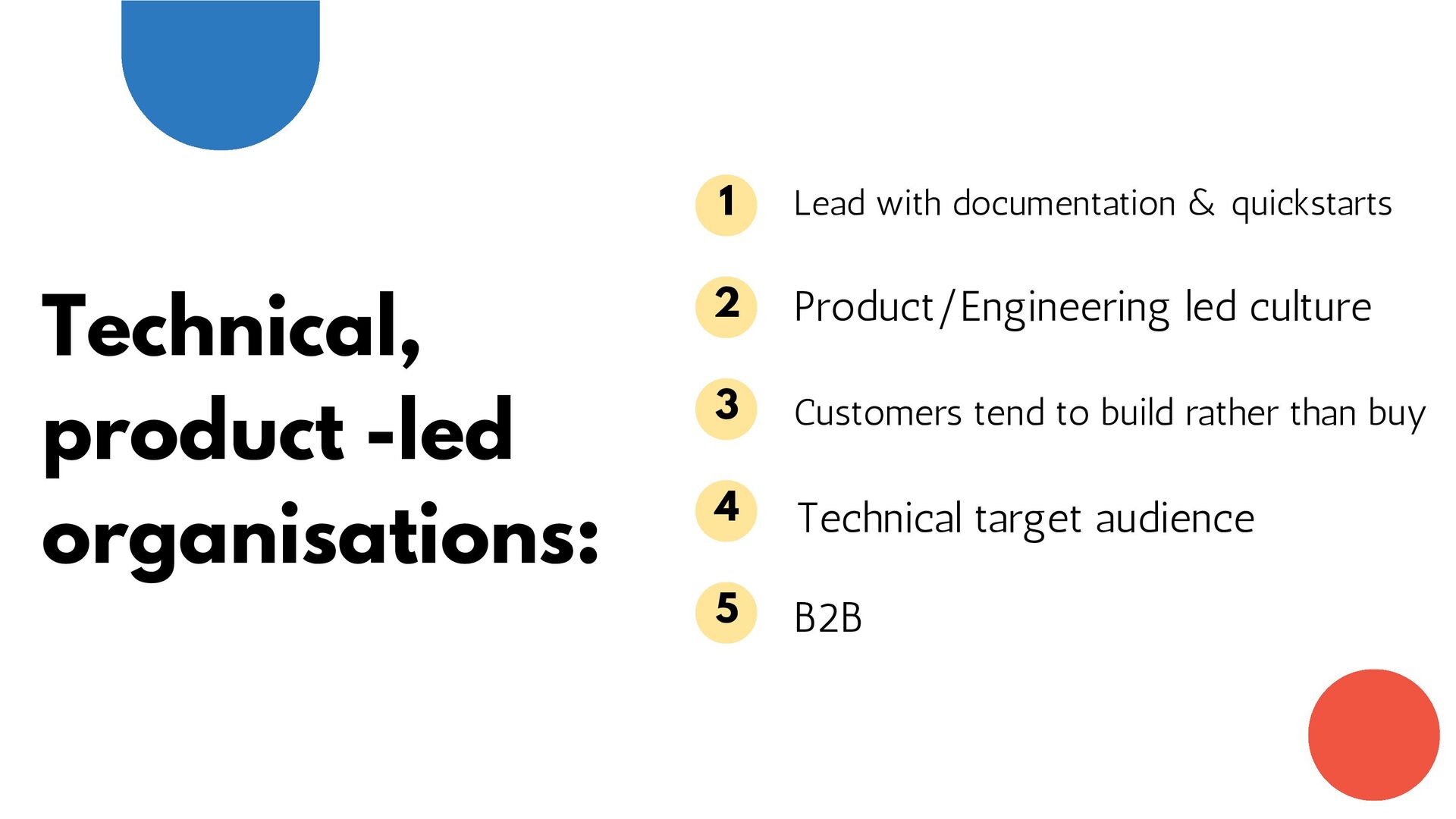 Technical-ish: How to Build Successful Revenue Teams at Highly Technical Organisation - slide 3
