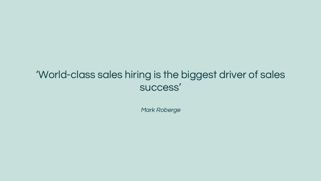 How to Attract, Structure and Retain Sales Teams - slide 3