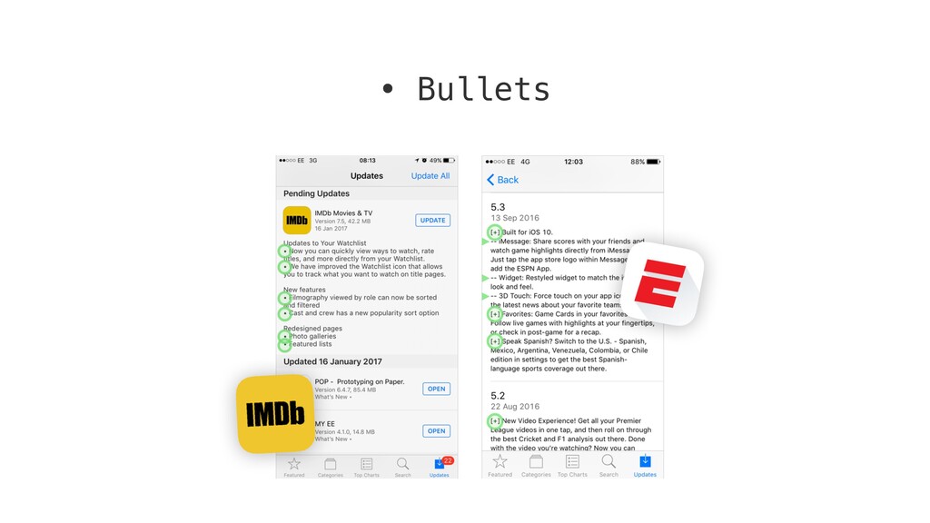 Minor Bug Fixes - slide 27