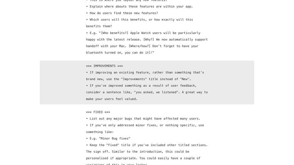 Minor Bug Fixes - slide 39