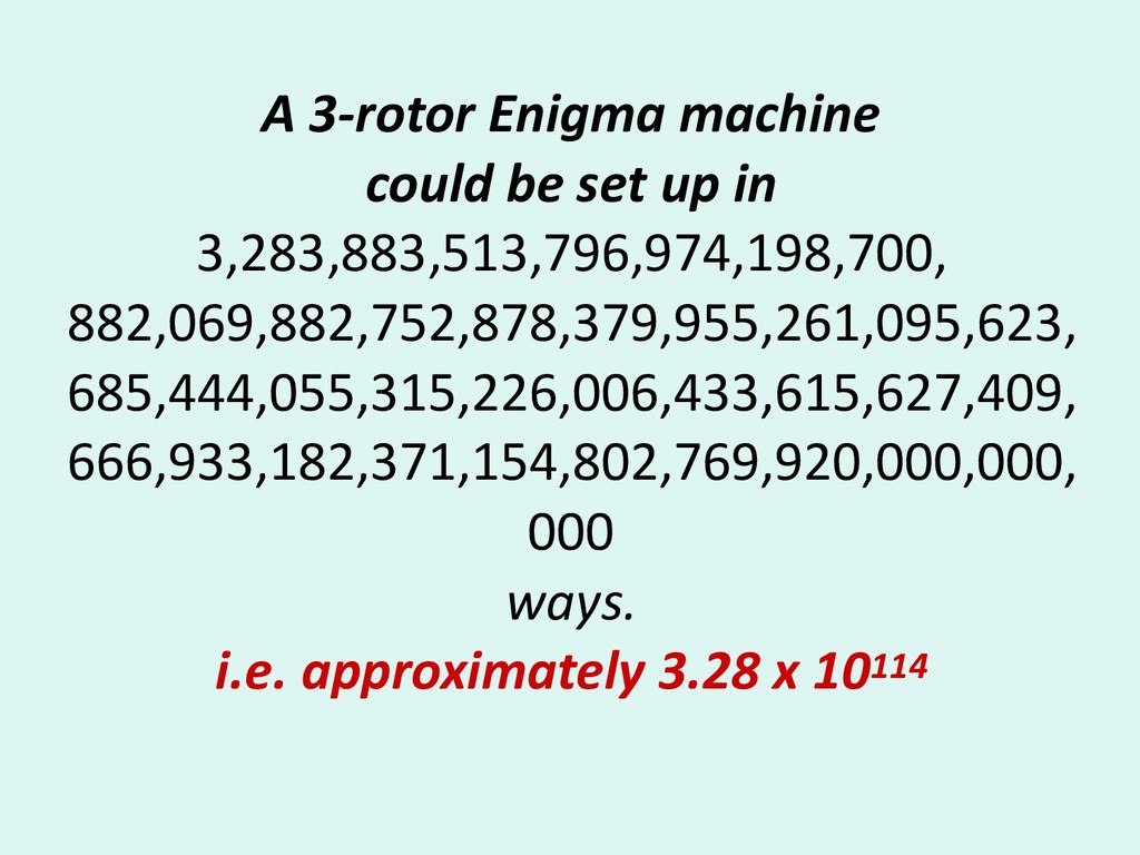 How Alan Turing and his team hacked Enigma - slide 10