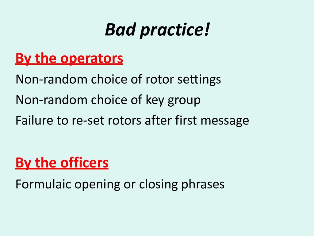 How Alan Turing and his team hacked Enigma - slide 16
