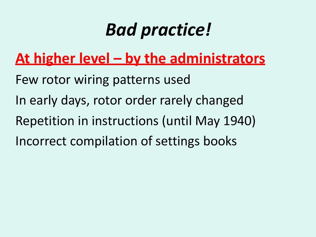 How Alan Turing and his team hacked Enigma - slide 20