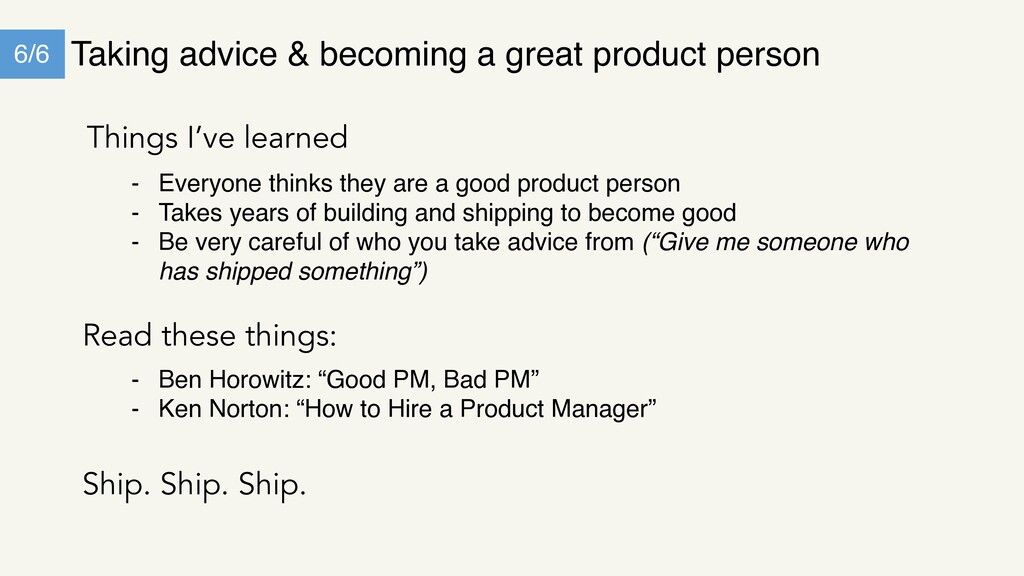 Prioritising Features and Talking to Users - slide 19