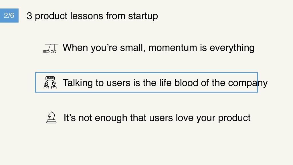 Prioritising Features and Talking to Users - slide 7