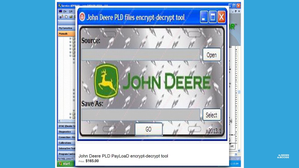 Hacking Your Tractor With Black Market Code - slide 128