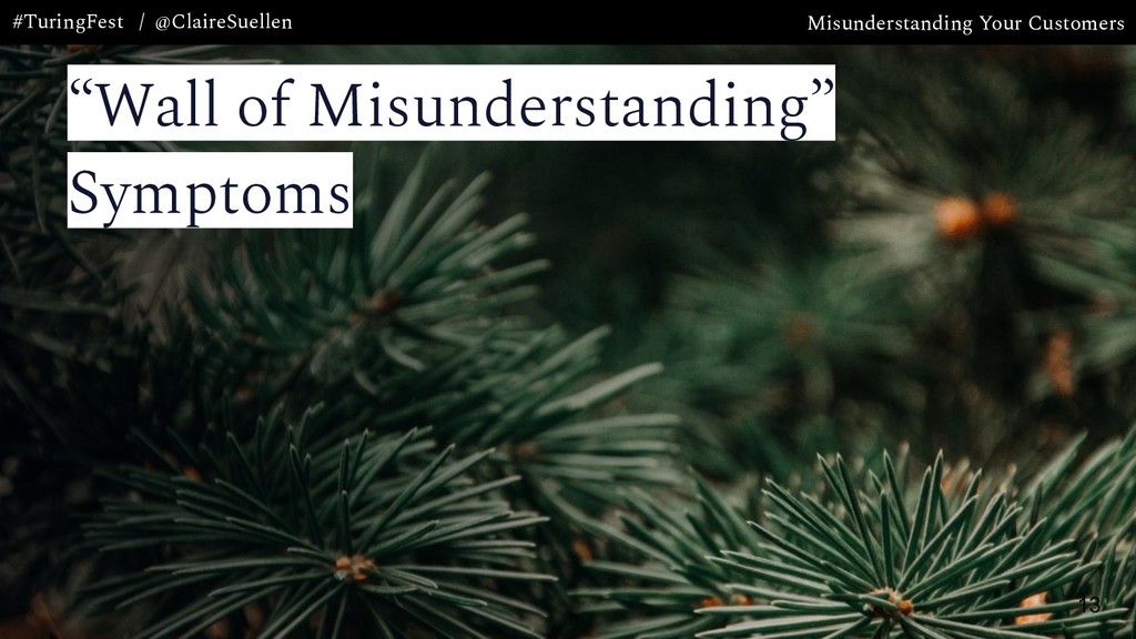 Misunderstanding Your Customers: the Most Expensive Mistake Your Company is Making - slide 13