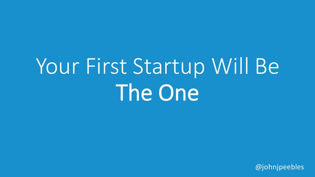 The Greatest Lies the Devil Ever Told to Startups - slide 17