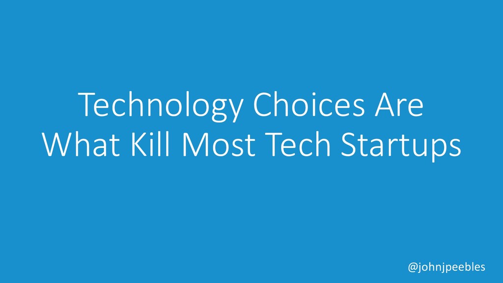The Greatest Lies the Devil Ever Told to Startups - slide 18