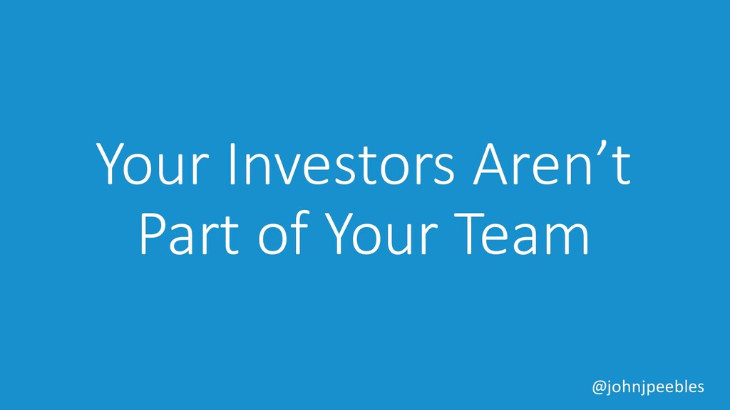 The Greatest Lies the Devil Ever Told to Startups - slide 26