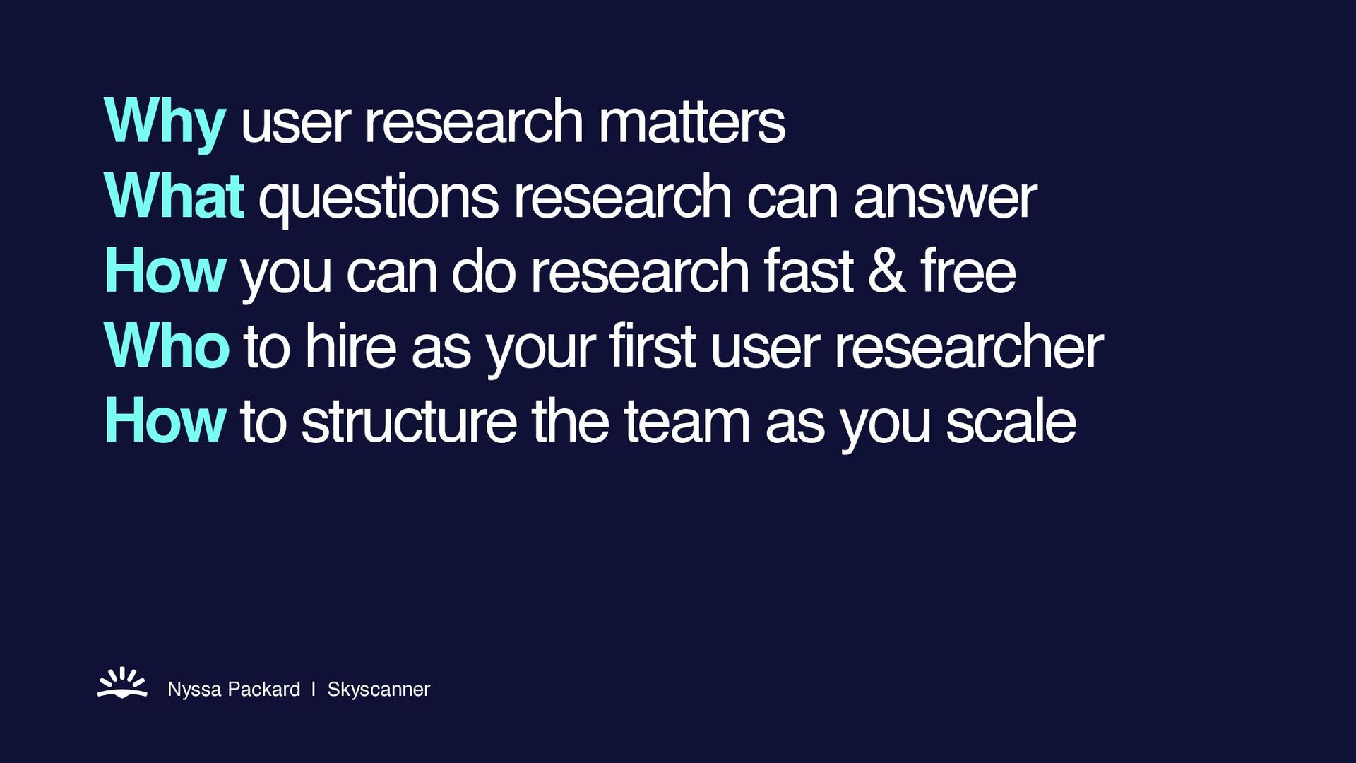How To Run User Research At Any Scale – From Startup To Big Tech - slide 40