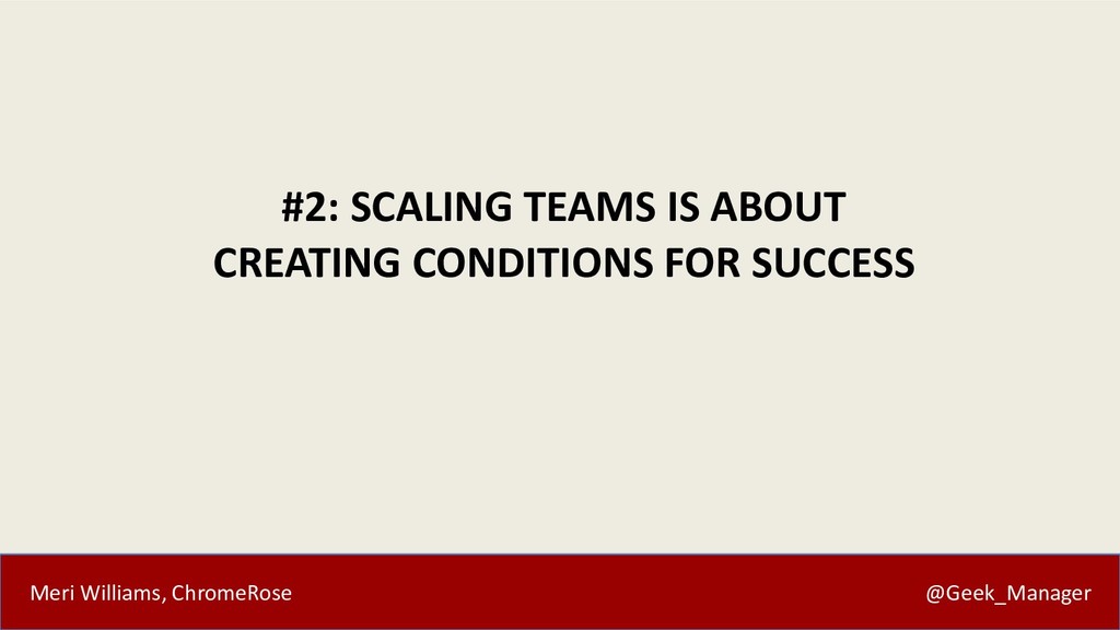 Five Things I Wish I'd Known Sooner About Scaling Teams & Culture - slide 10