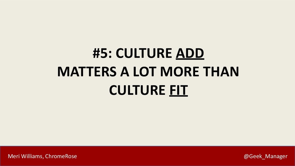 Five Things I Wish I'd Known Sooner About Scaling Teams & Culture - slide 35
