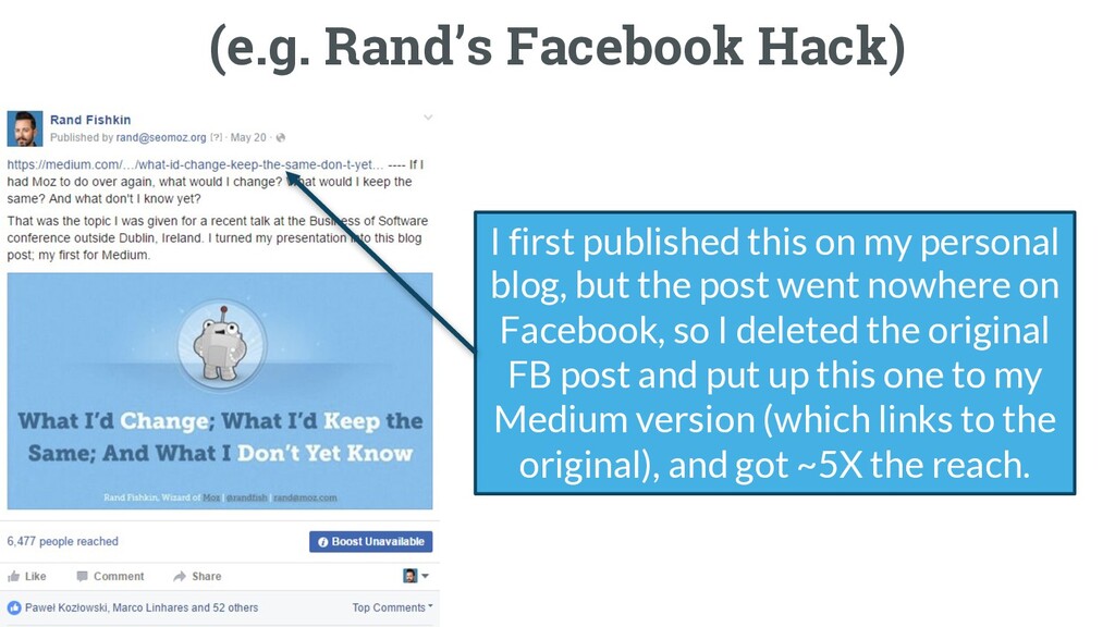 The Worst Advice Marketing Ever Gave Content - slide 39