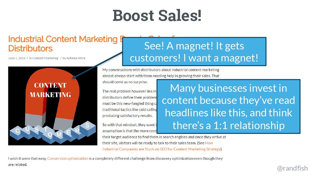 The Worst Advice Marketing Ever Gave Content - slide 8