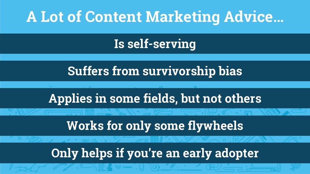 The Worst Advice Marketing Ever Gave Content - slide 89