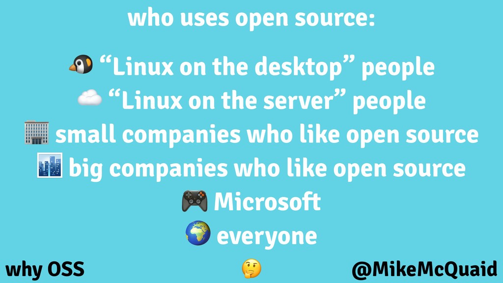 How to Not Fail at Using Open-Source Software in Your Organisation - slide 17