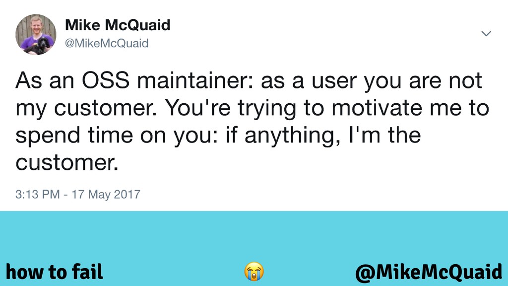 How to Not Fail at Using Open-Source Software in Your Organisation - slide 28