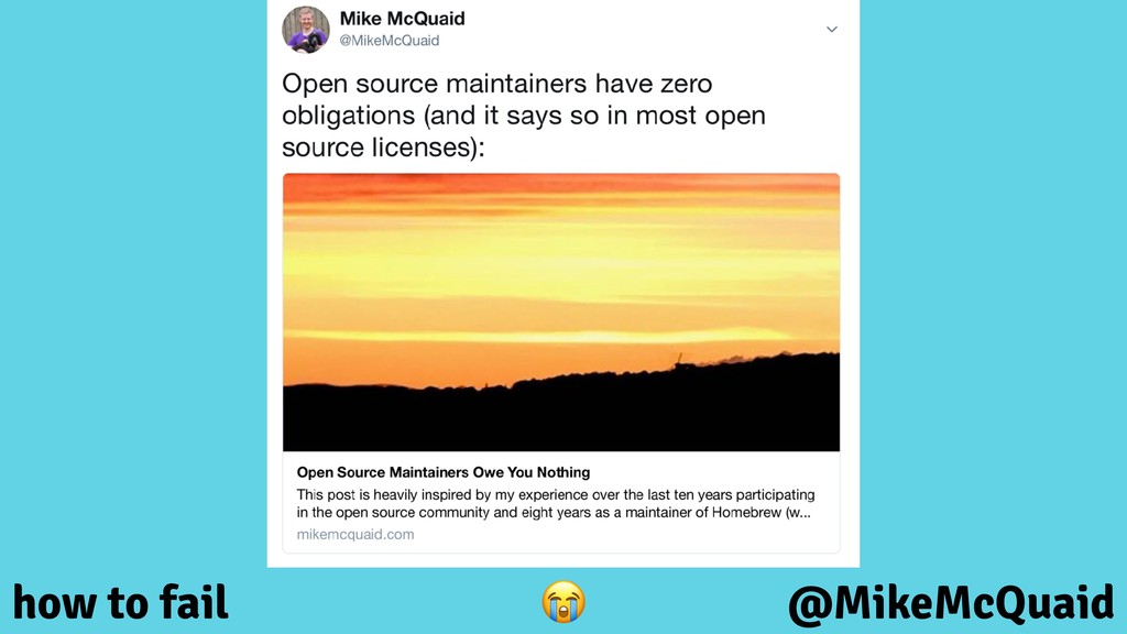 How to Not Fail at Using Open-Source Software in Your Organisation - slide 29