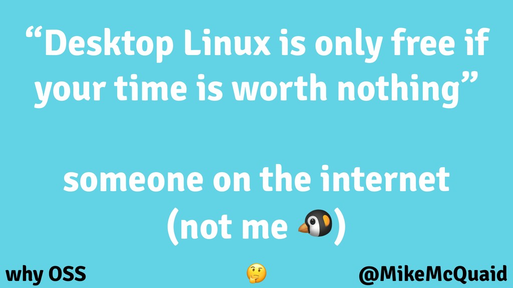 How to Not Fail at Using Open-Source Software in Your Organisation - slide 9
