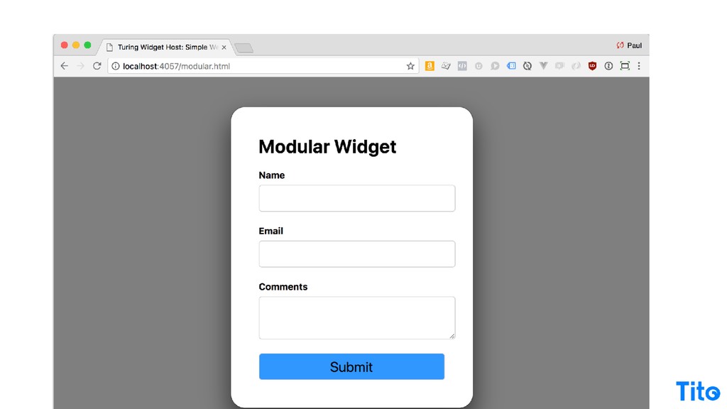 A Modern Approach to Third-Party Embedded Widgets - slide 103