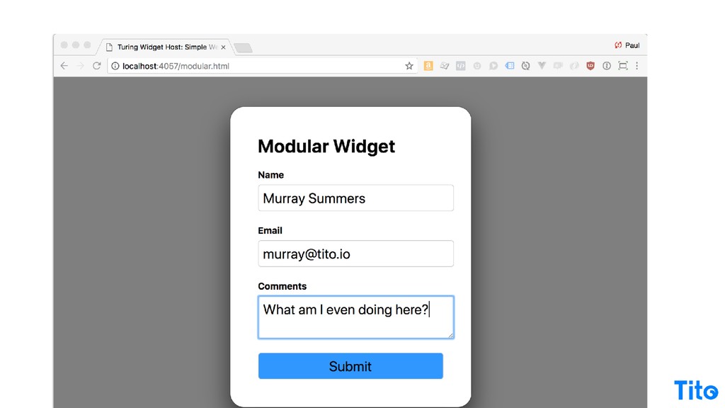 A Modern Approach to Third-Party Embedded Widgets - slide 104