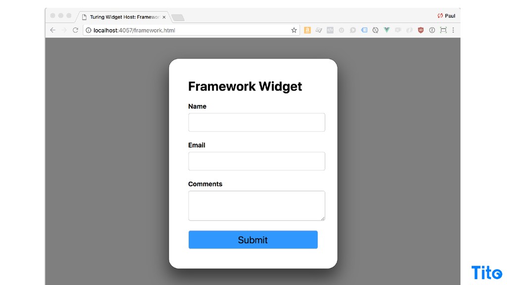 A Modern Approach to Third-Party Embedded Widgets - slide 144