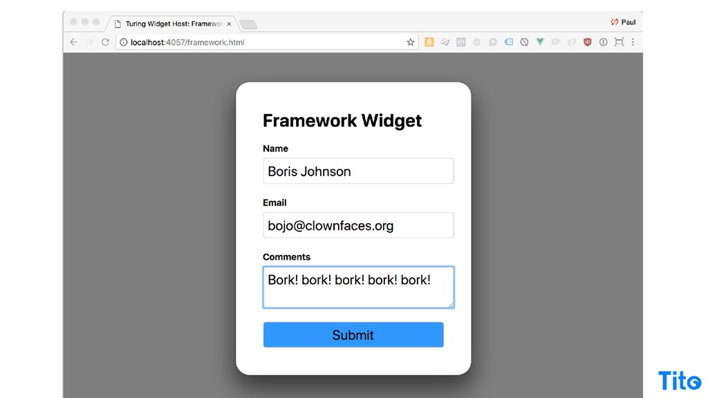 A Modern Approach to Third-Party Embedded Widgets - slide 145