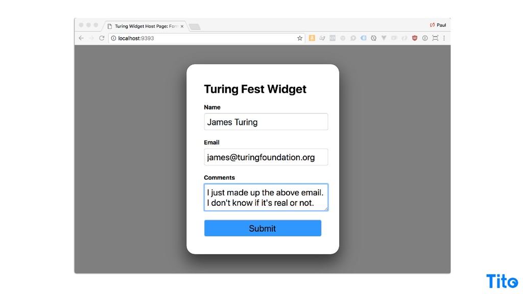 A Modern Approach to Third-Party Embedded Widgets - slide 73
