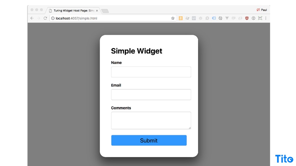 A Modern Approach to Third-Party Embedded Widgets - slide 81