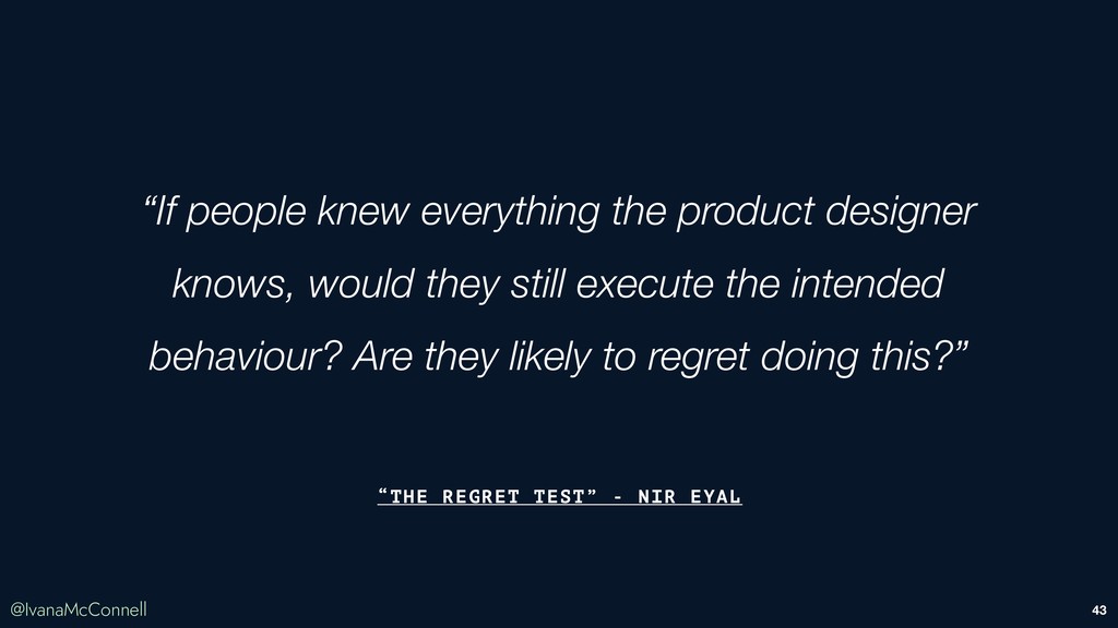 Ethics, Software and Identity in the Age of Data - slide 43