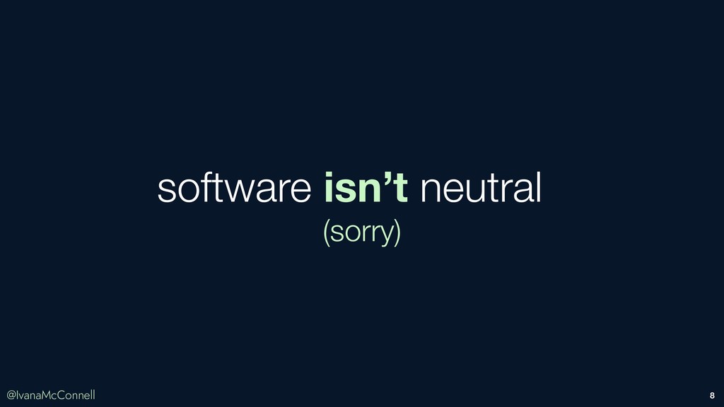 Ethics, Software and Identity in the Age of Data - slide 8