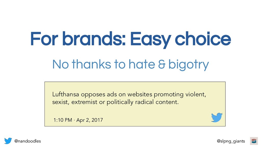 Sleeping Giants & The Era of Brand Safety - slide 25