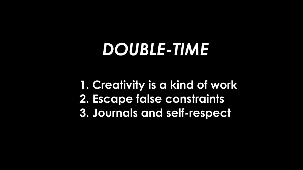 The Dance of the Possible: a better way to understand how to work with ideas - slide 42