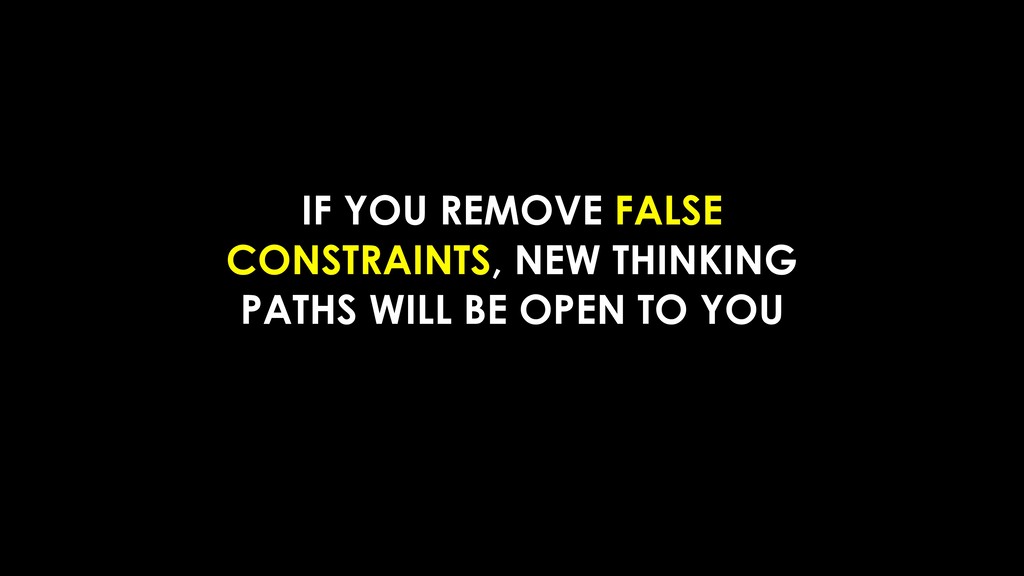 The Dance of the Possible: a better way to understand how to work with ideas - slide 50