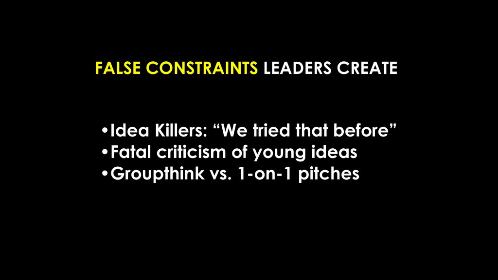 The Dance of the Possible: a better way to understand how to work with ideas - slide 51