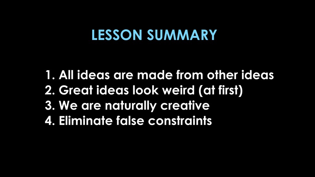 The Dance of the Possible: a better way to understand how to work with ideas - slide 52