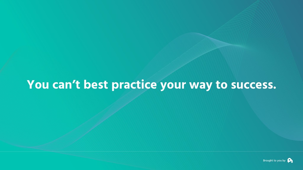 Our Fundamental Strategy of Building a Business is Broken - slide 22