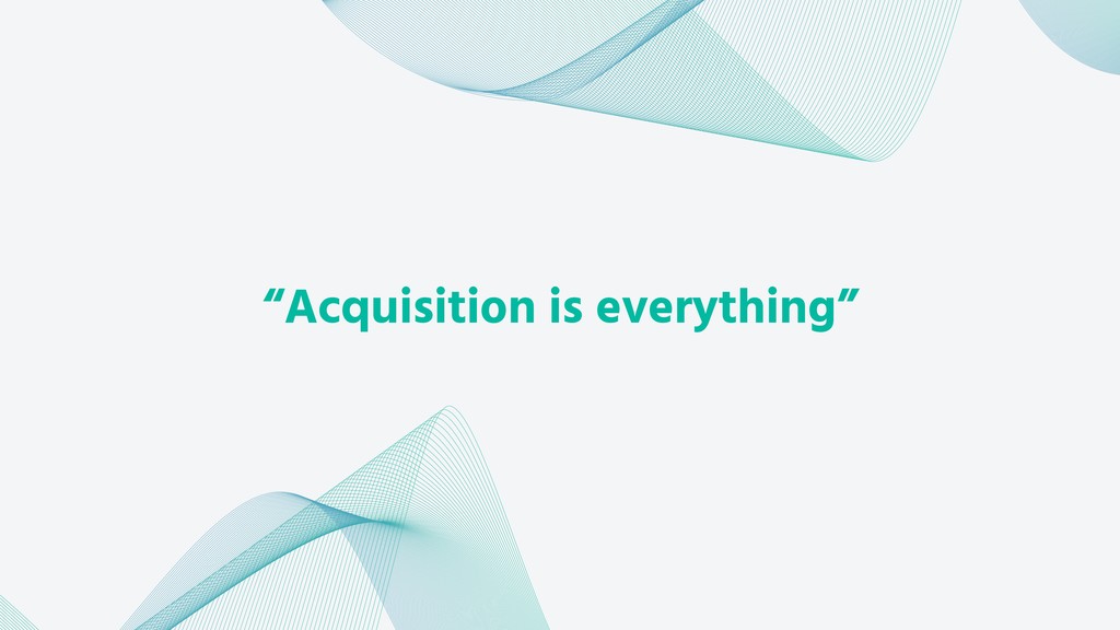 Our Fundamental Strategy of Building a Business is Broken - slide 87