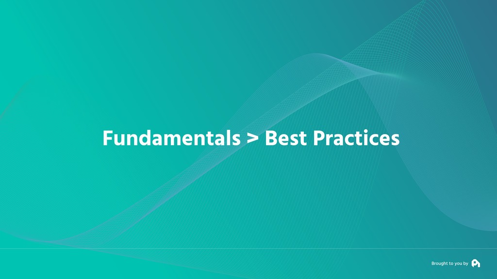 Our Fundamental Strategy of Building a Business is Broken - slide 93