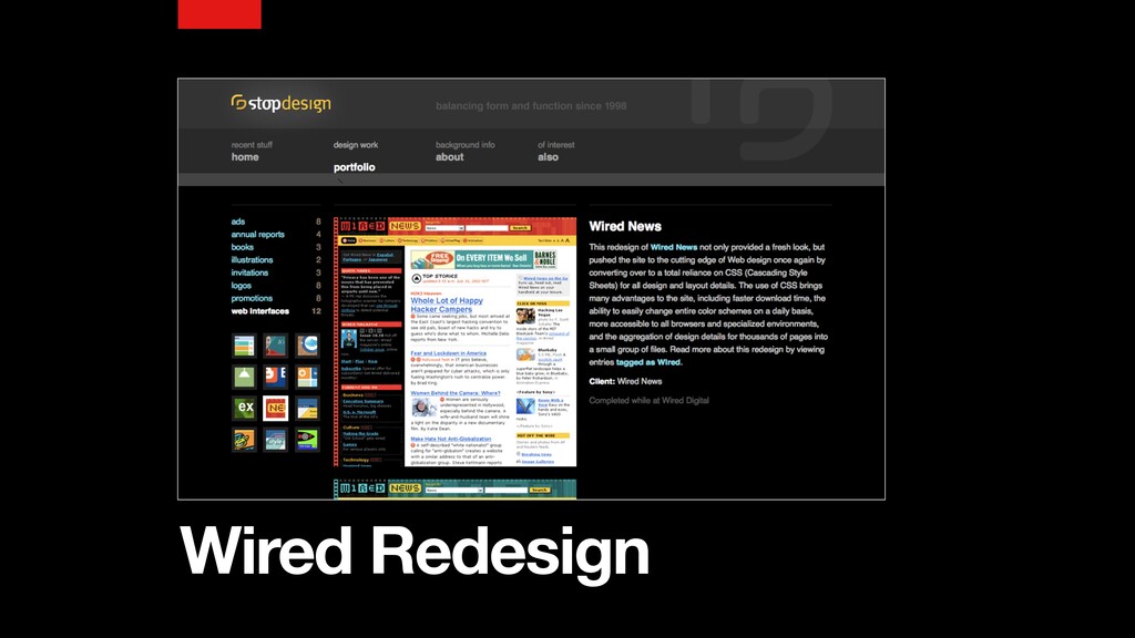 Falling to Pieces: The Componentization of the Web - slide 4