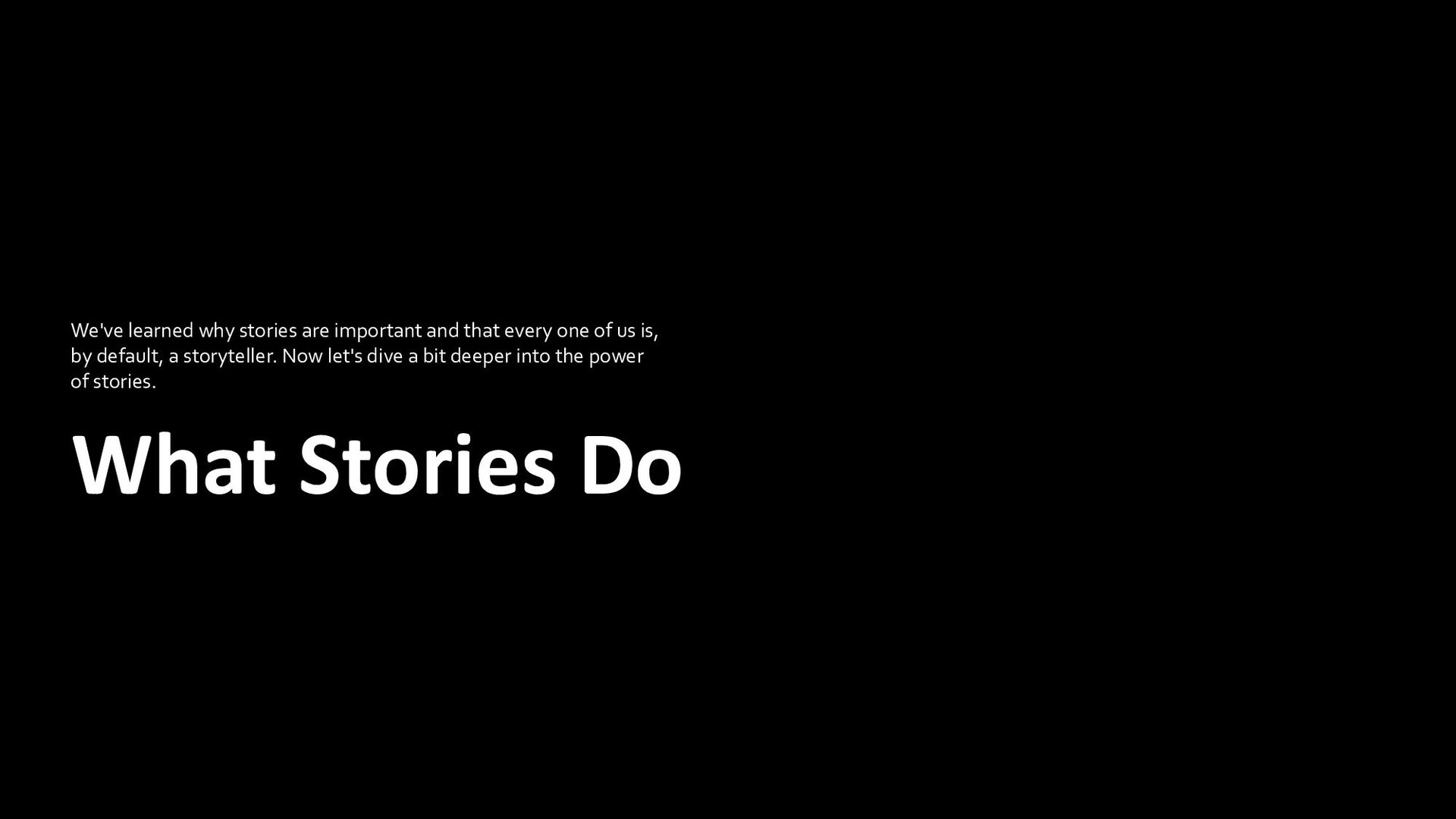 Lessons on Storytelling for Product Builders - slide 18