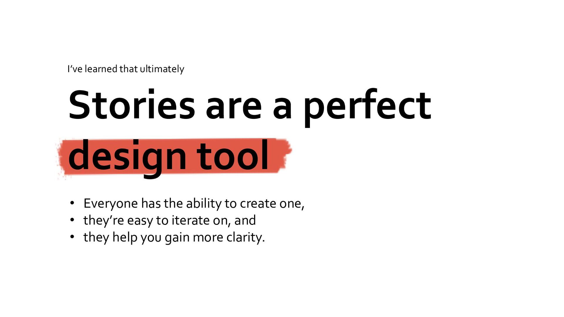 Lessons on Storytelling for Product Builders - slide 33