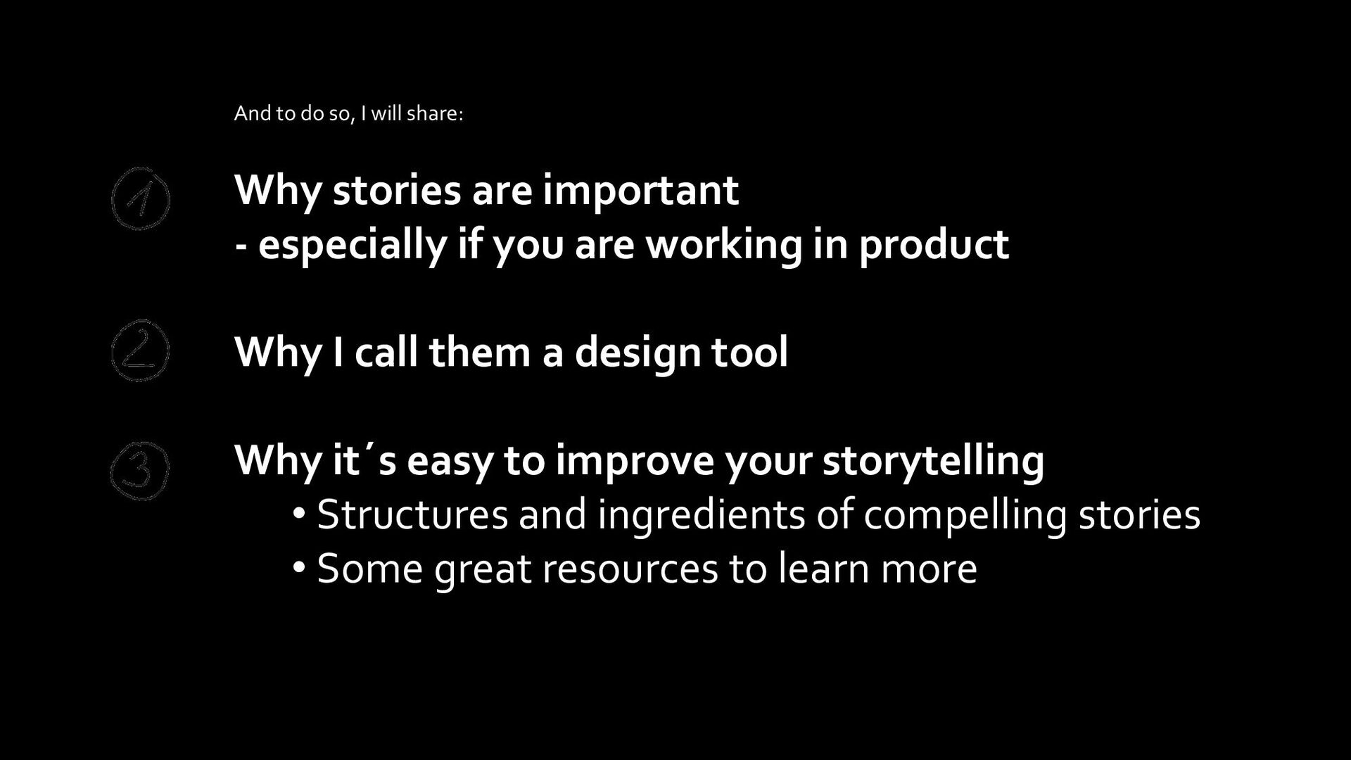 Lessons on Storytelling for Product Builders - slide 9