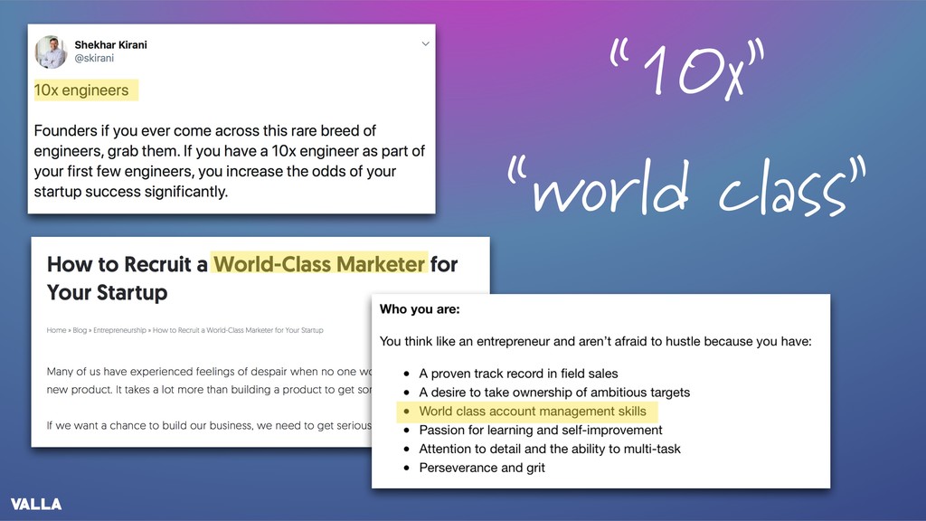 The Skills You Really Want to Hire For, and Why - slide 4