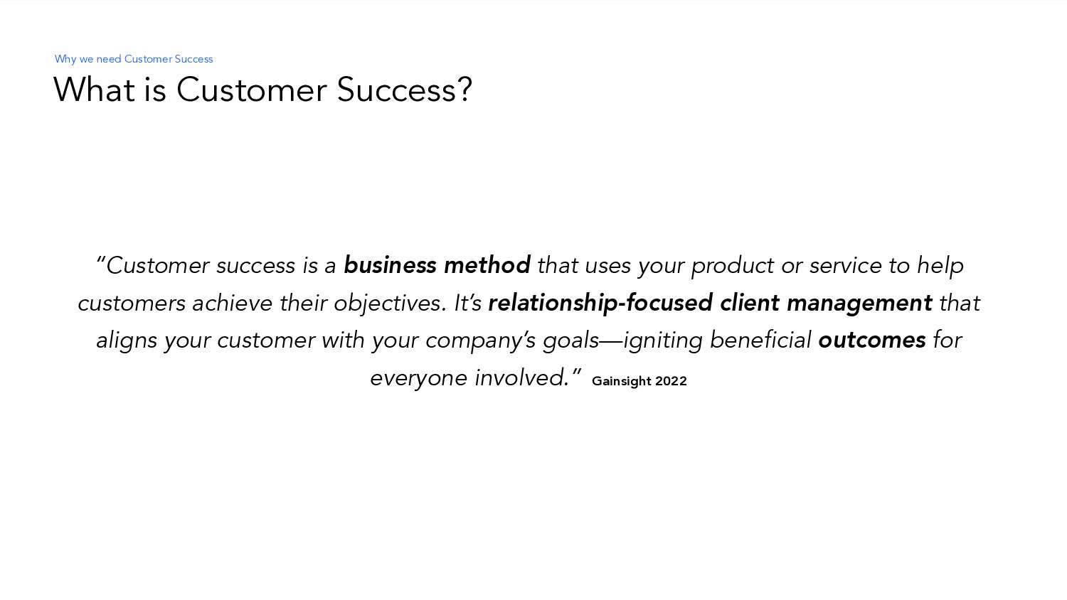 How Customer Success Can Help You Win: Four Lessons From Startup To IPO - slide 6