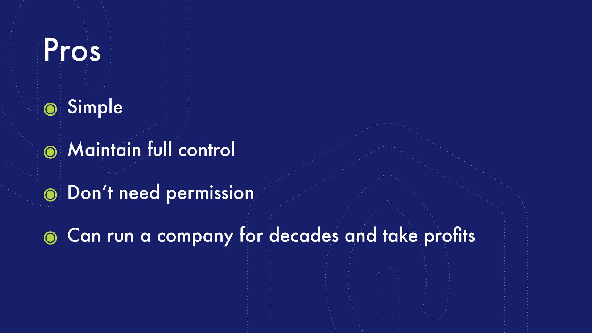 The Trade-Offs Of Bootstrapping vs. Raising Funding - slide 18