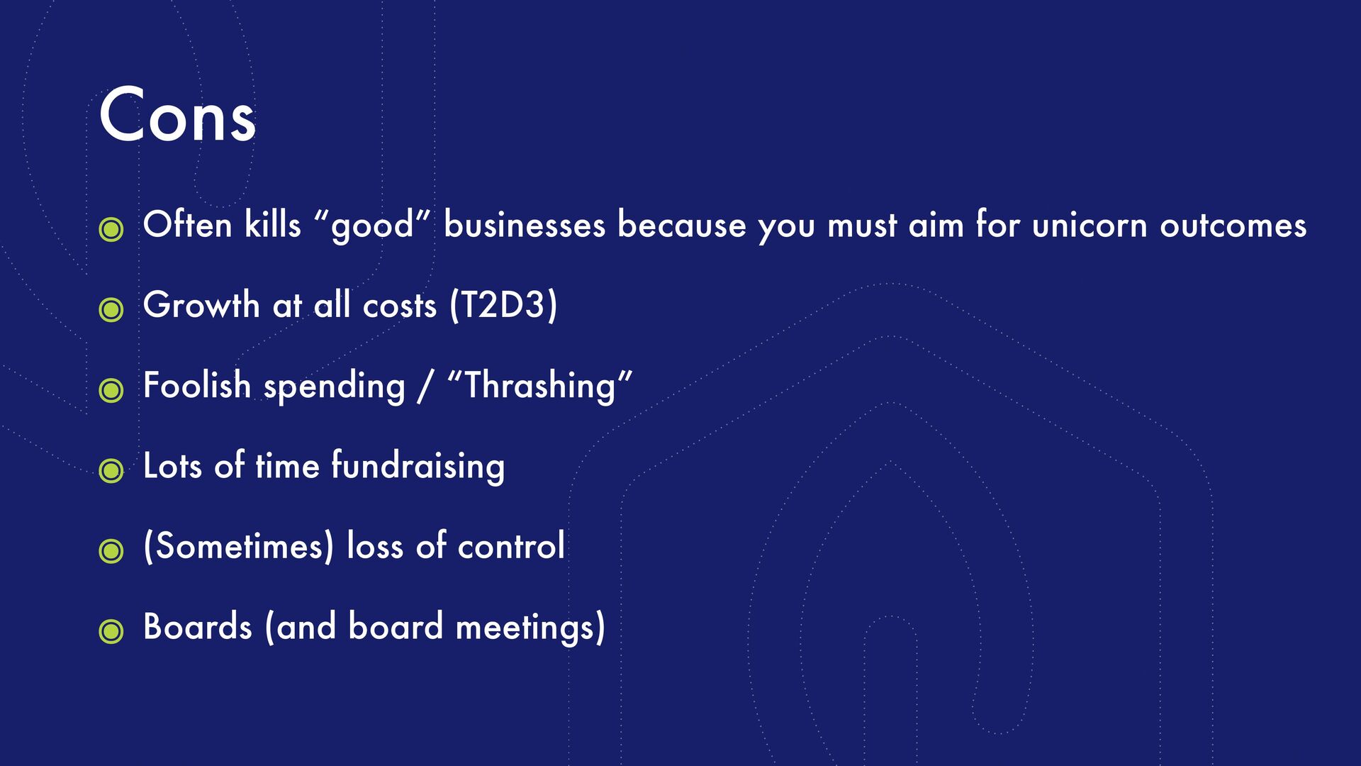 The Trade-Offs Of Bootstrapping vs. Raising Funding - slide 29