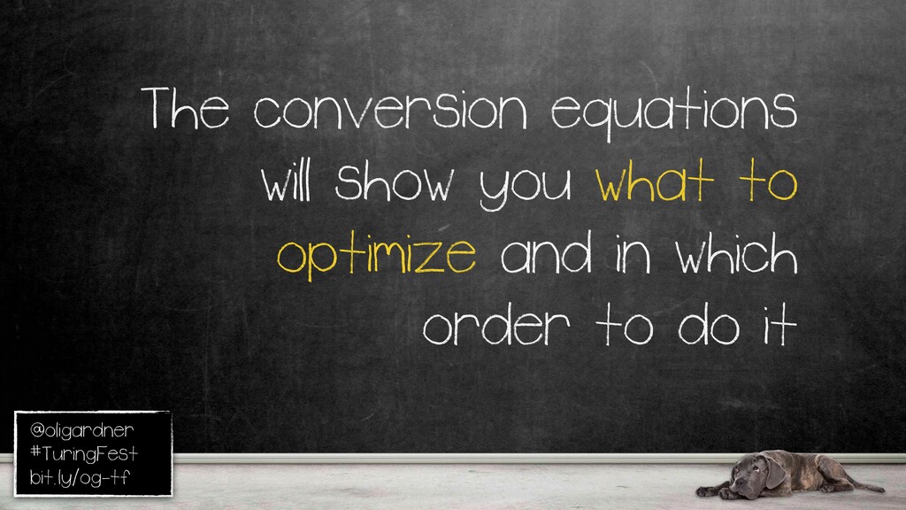 The Conversion Equation - slide 25